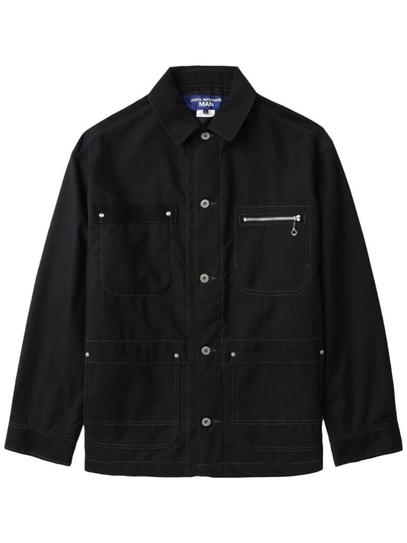 Single-breasted Shirt Jacket