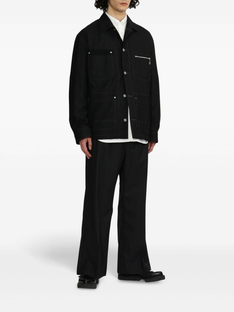 Single-breasted Shirt Jacket