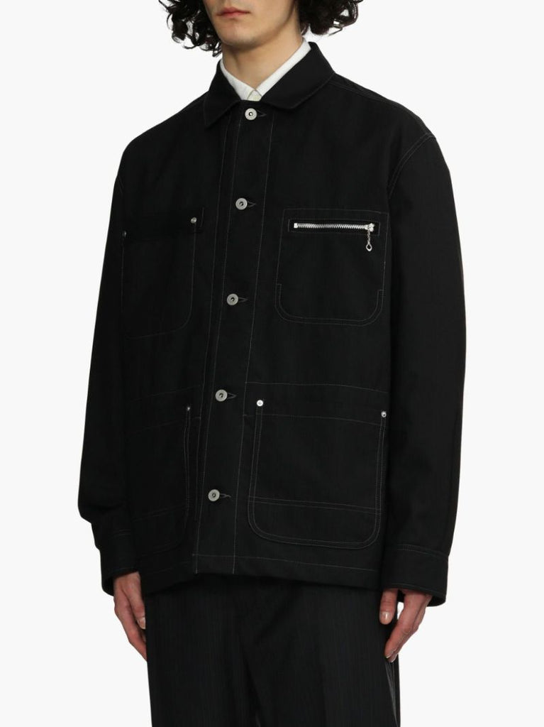 Single-breasted Shirt Jacket