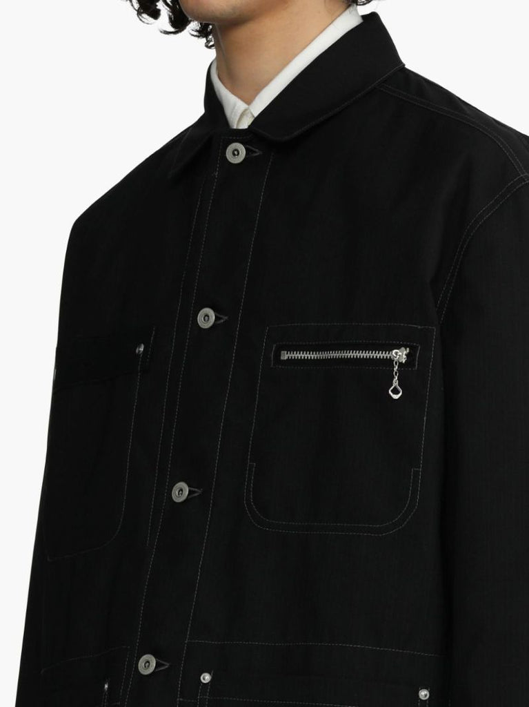 Single-breasted Shirt Jacket