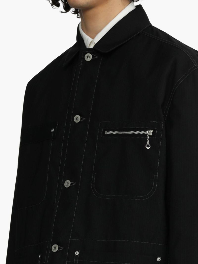Single-breasted Shirt Jacket
