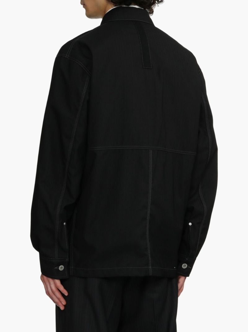 Single-breasted Shirt Jacket