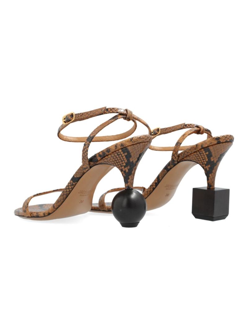 Brown 90mm Les Bisou Sandals