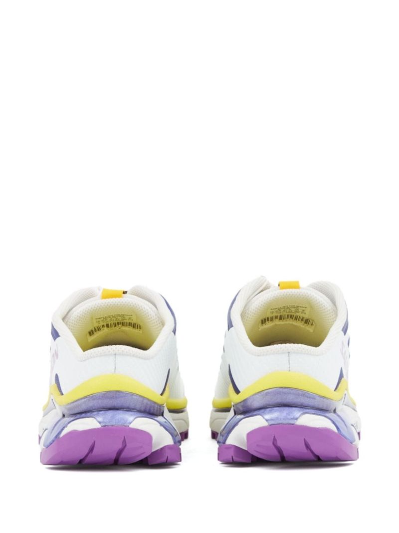 White Xt-4 Low-top Mules