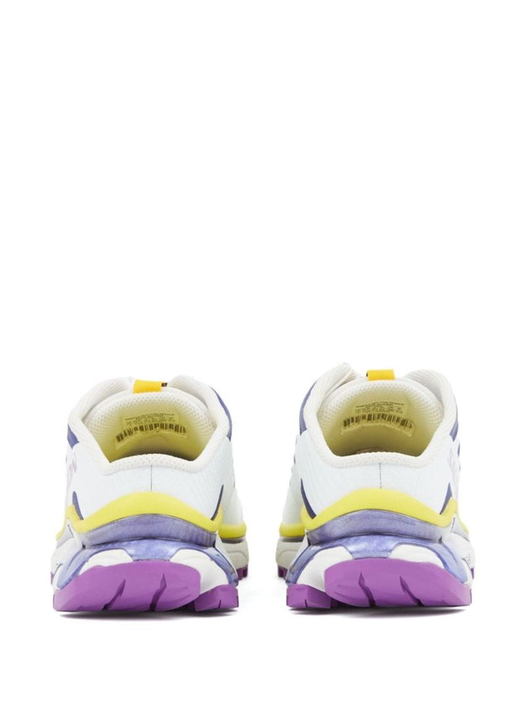 White Xt-4 Low-top Mules