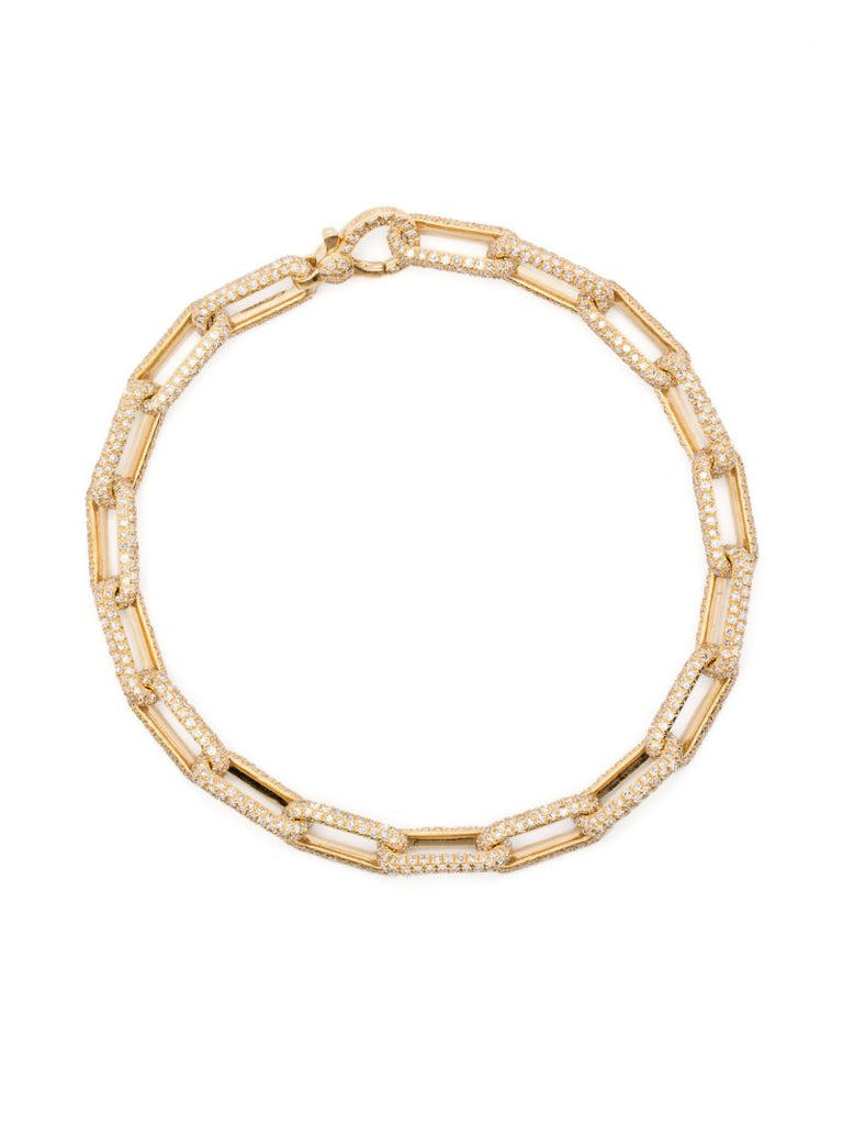 18k Yellow Gold Diamond Bracelet