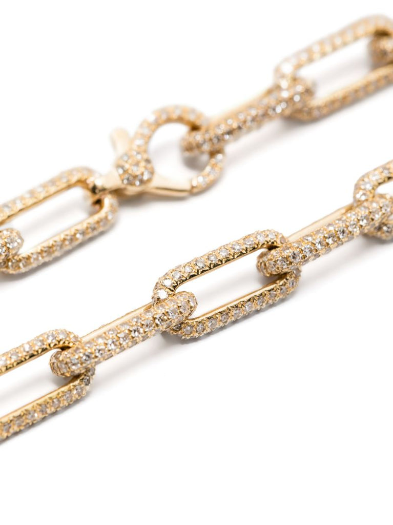 18k Yellow Gold Diamond Bracelet