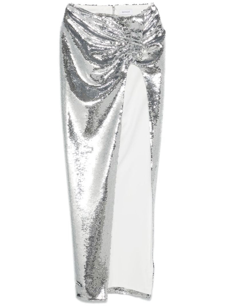 Sequinned Maxi Skirt