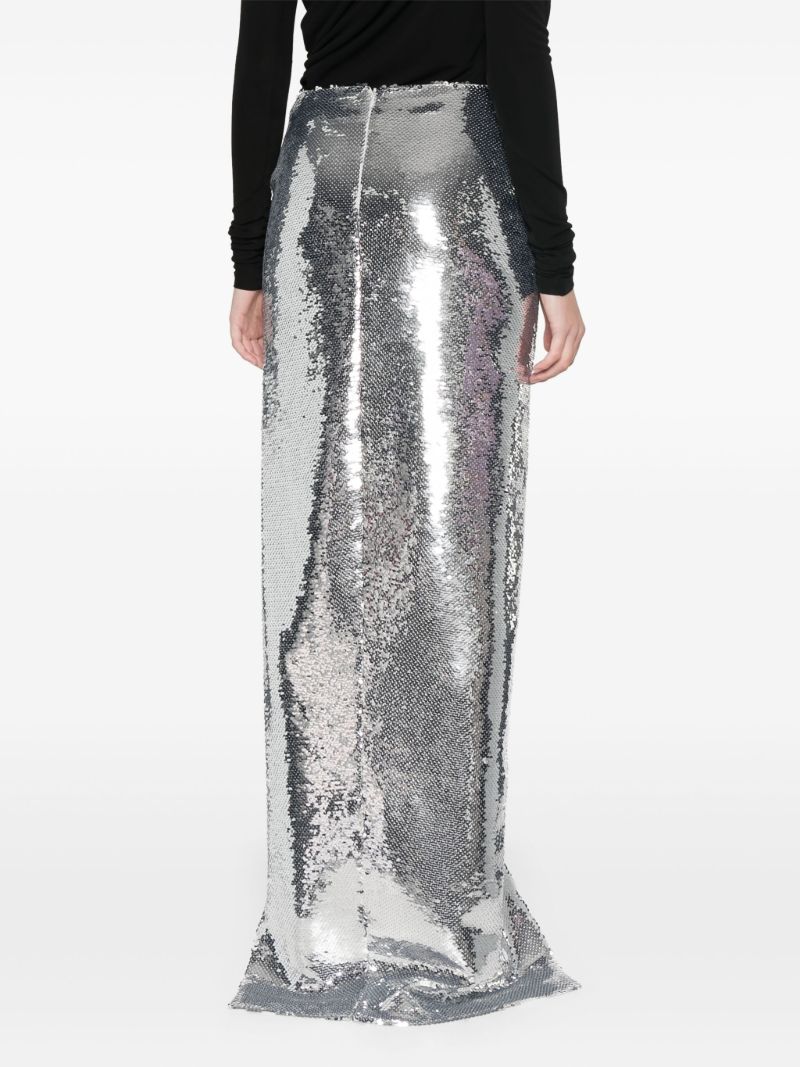 Sequinned Maxi Skirt