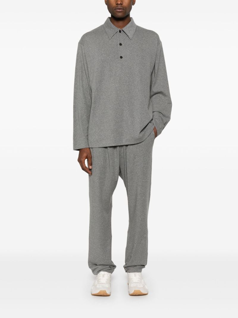 Grey MÃ_x0083_Â©lange Polo Shirt