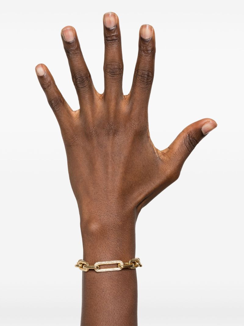 18k Yellow Gold Diamond Bracelet