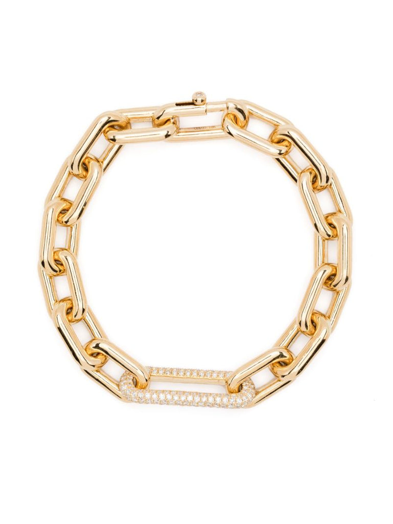 18k Yellow Gold Diamond Bracelet