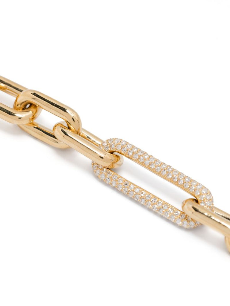 18k Yellow Gold Diamond Bracelet