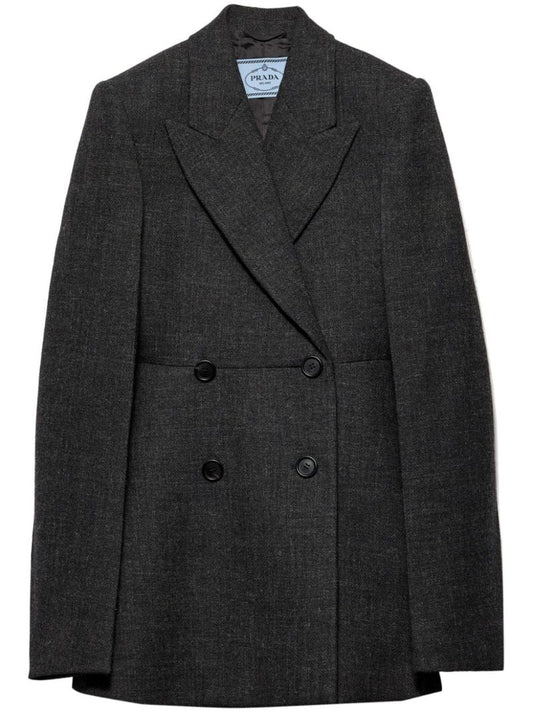 Double-breasted Wool Coat