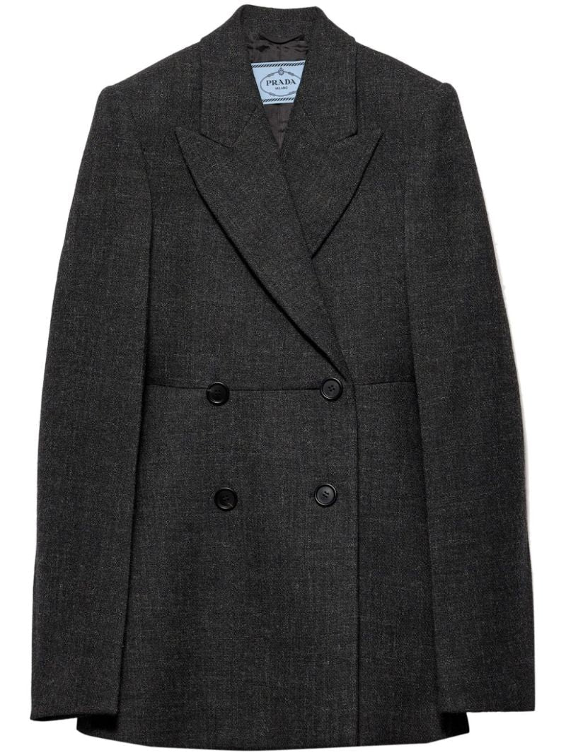Double-breasted Wool Coat
