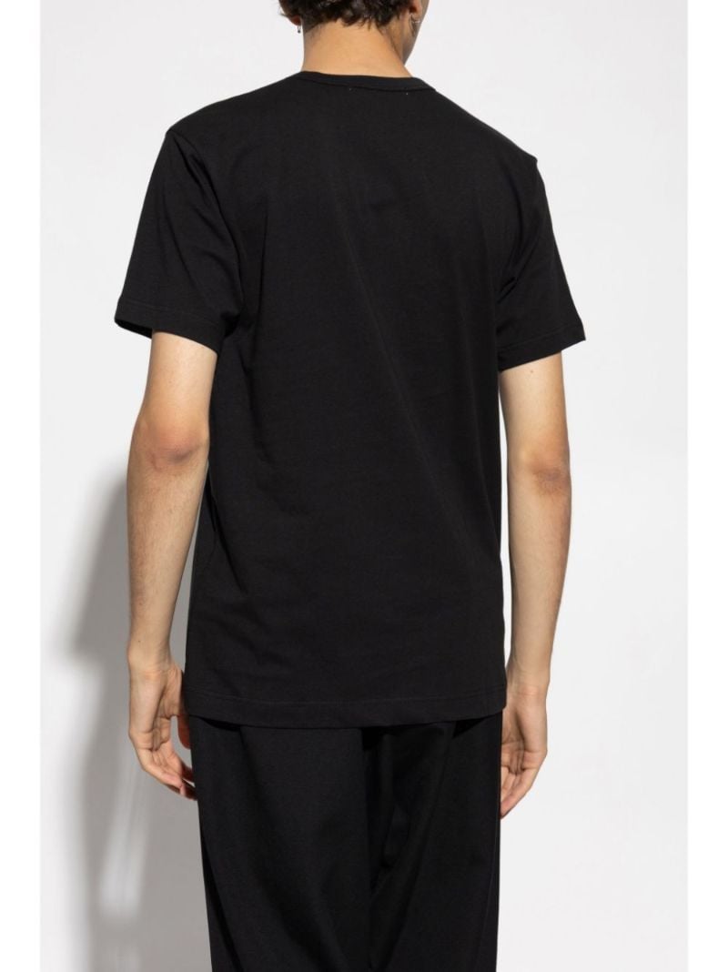 Patchwork Slogan T-shirt