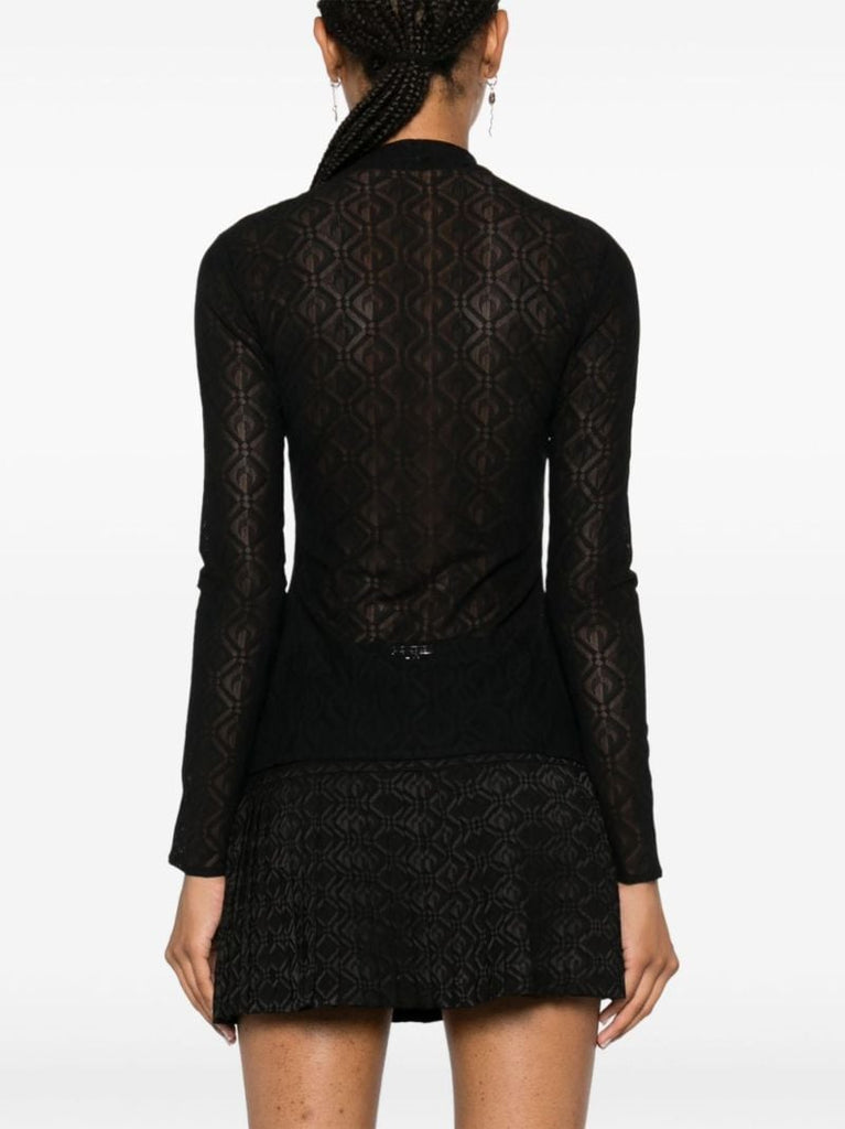 Black Moon Diamond Top