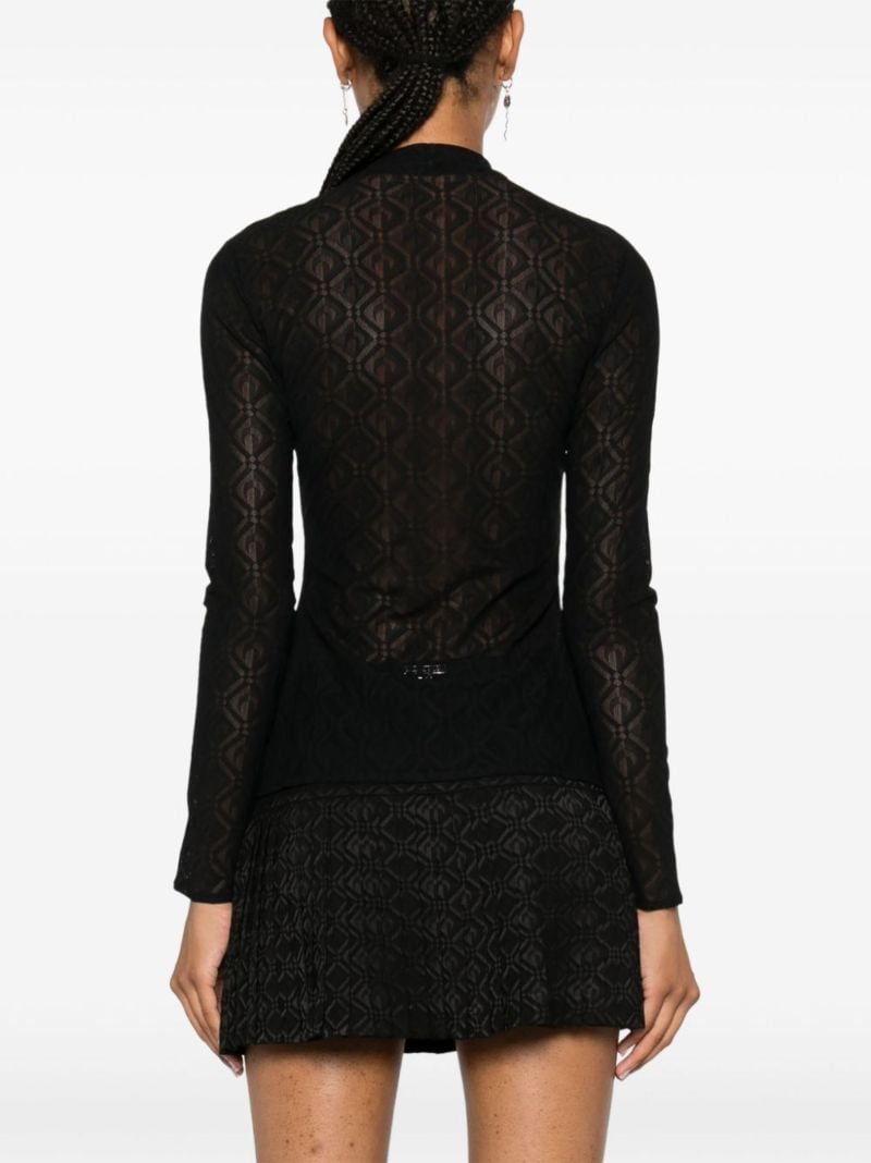 Black Moon Diamond Top