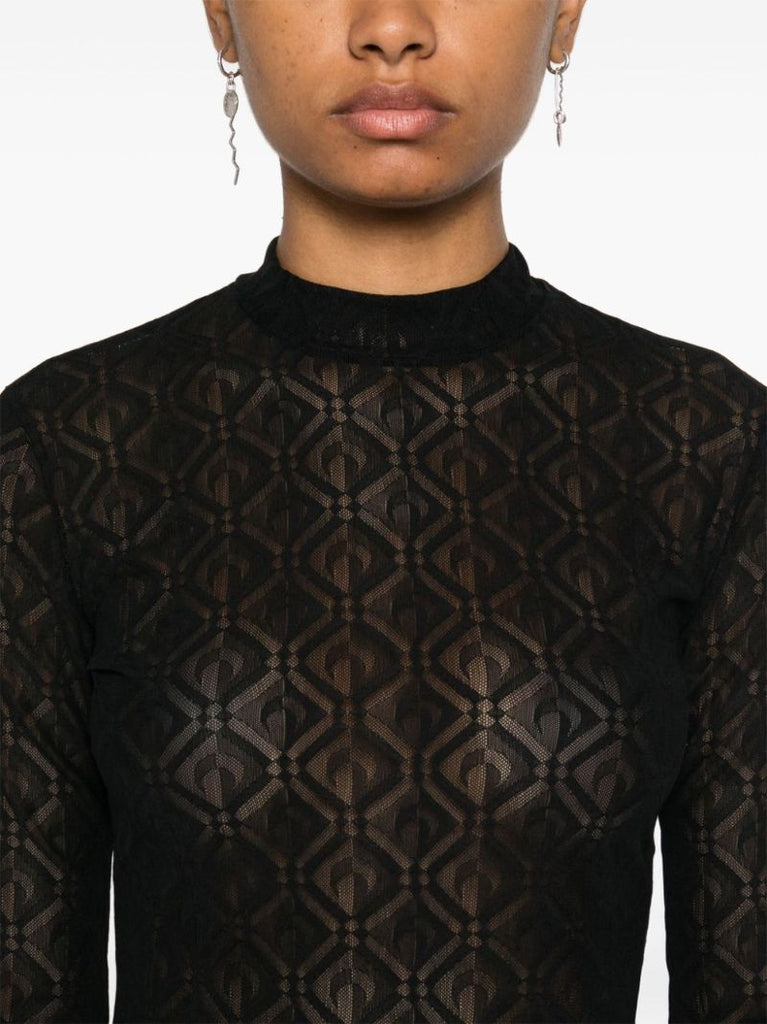Black Moon Diamond Top