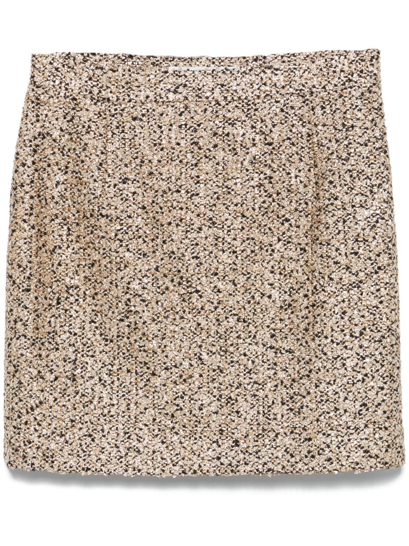 Glittery Mini Skirt
