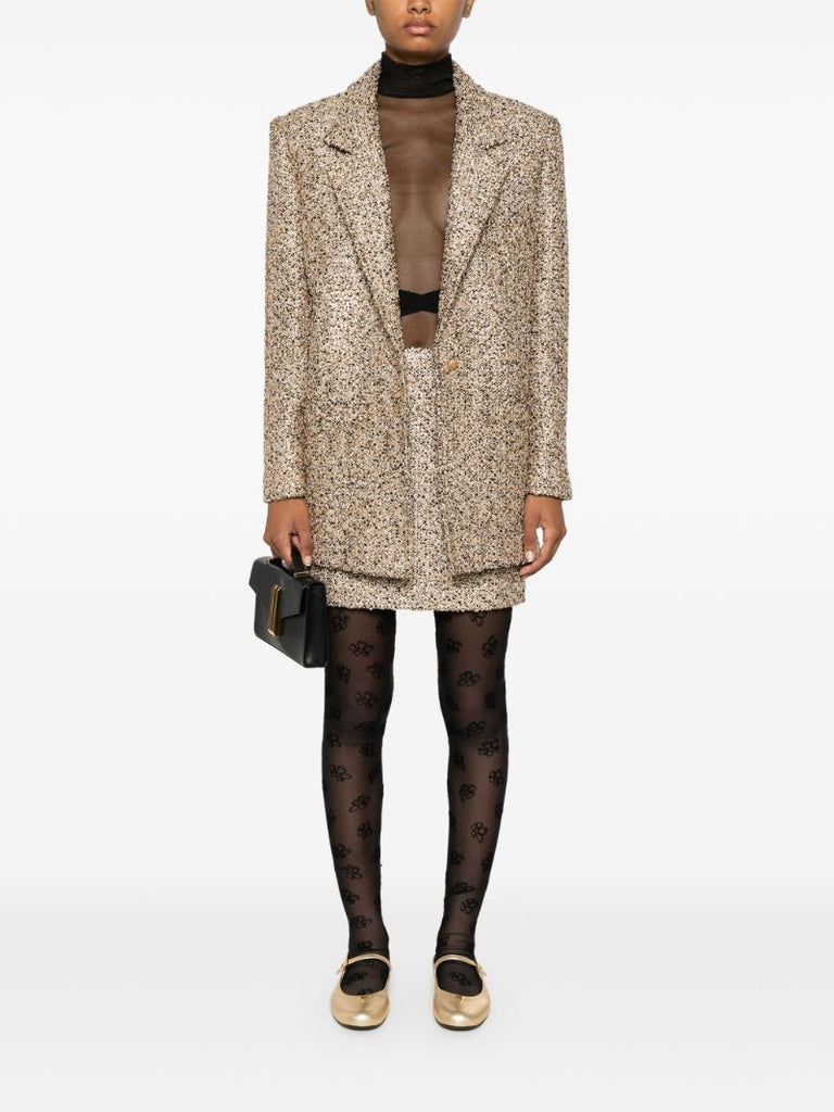 Glittery Mini Skirt