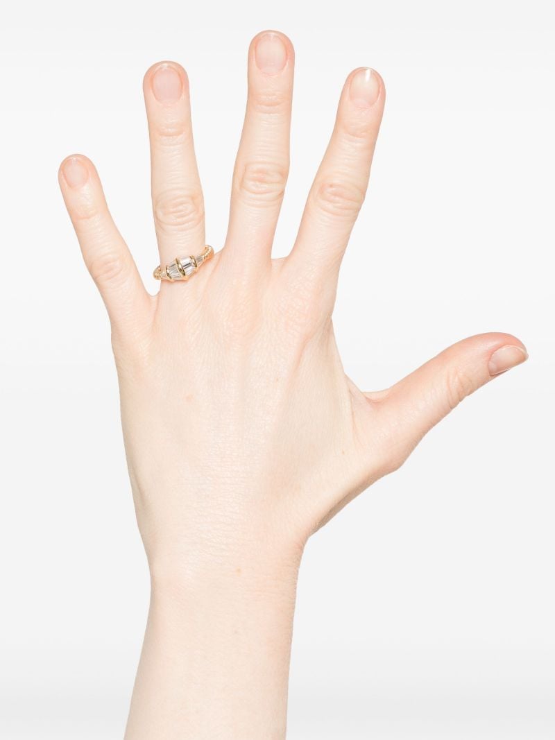 18k Yellow Gold Feelings Diamond Ring