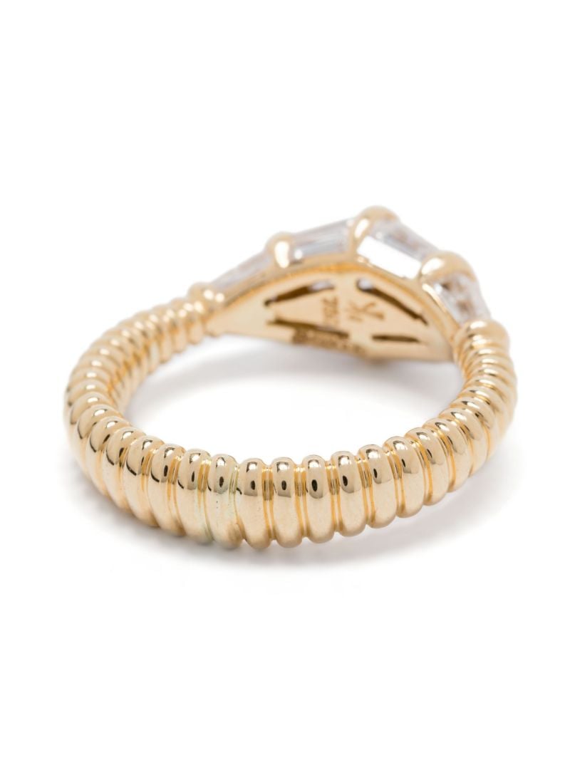 18k Yellow Gold Feelings Diamond Ring