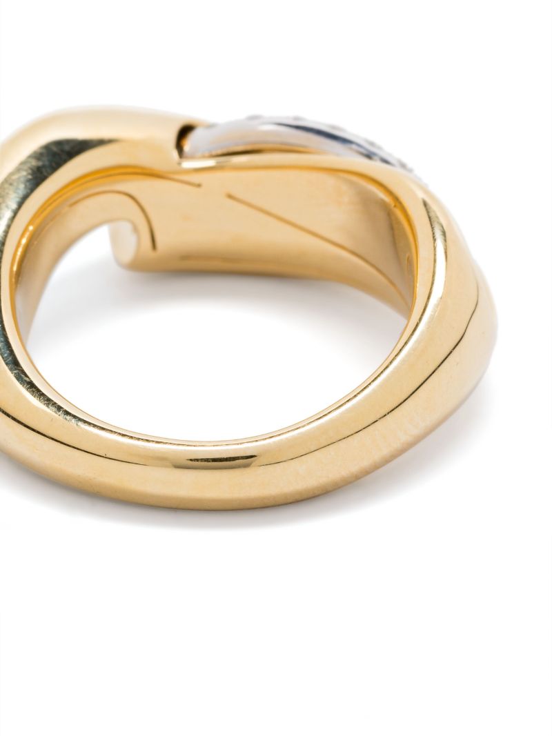 18k Yellow Gold Diamond Ring