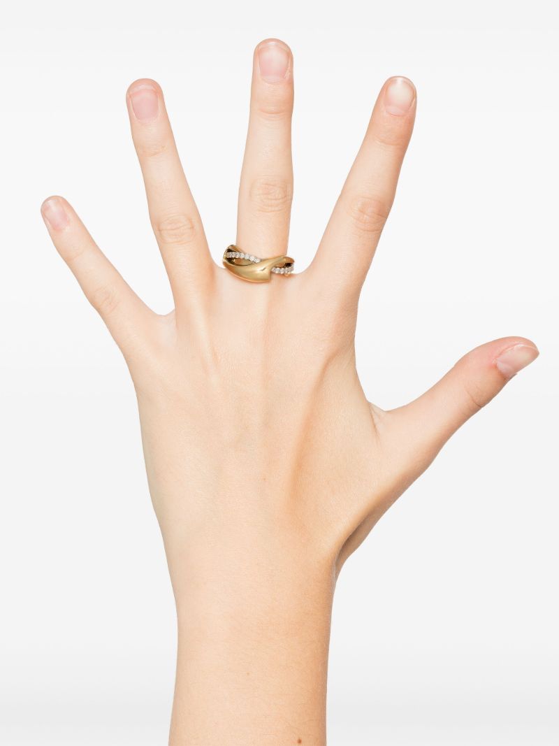 18k Yellow Gold Diamond Ring