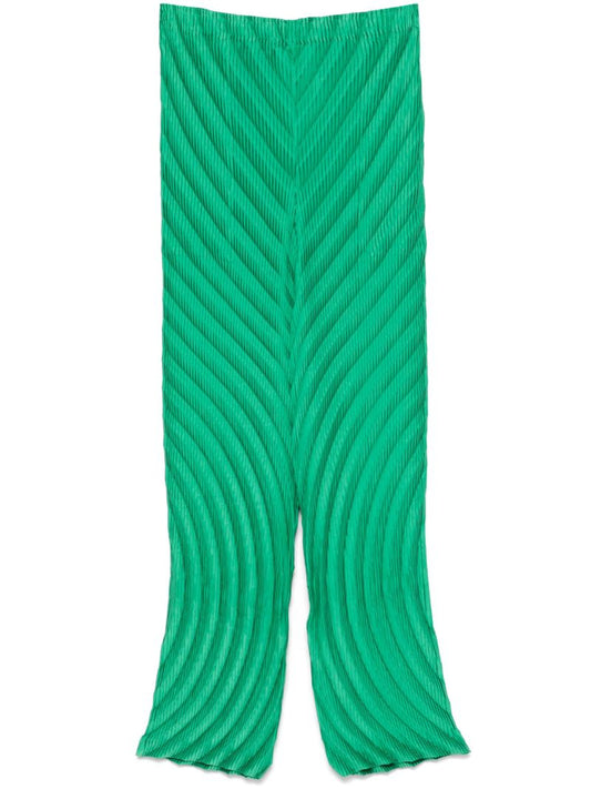 Nuance Pleats Solid Trousers