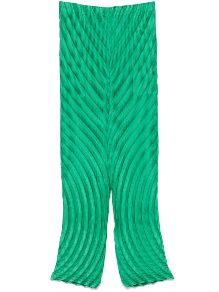 Nuance Pleats Solid Trousers