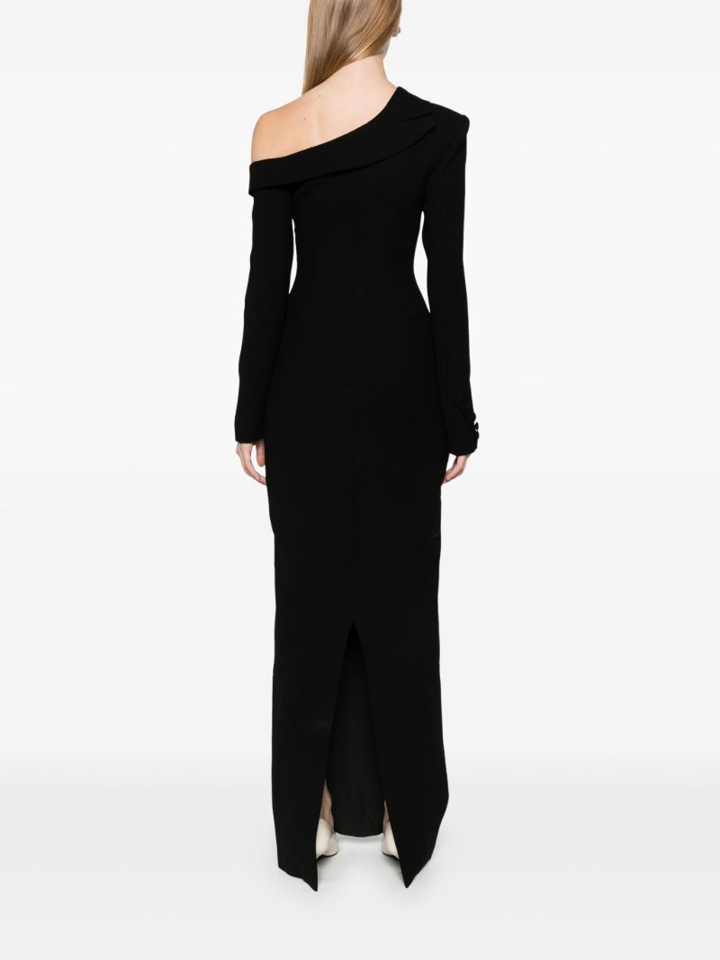 Off-shoulder Maxi Dress