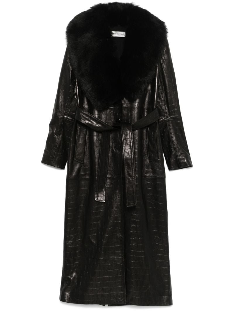 Leather Trench Coat