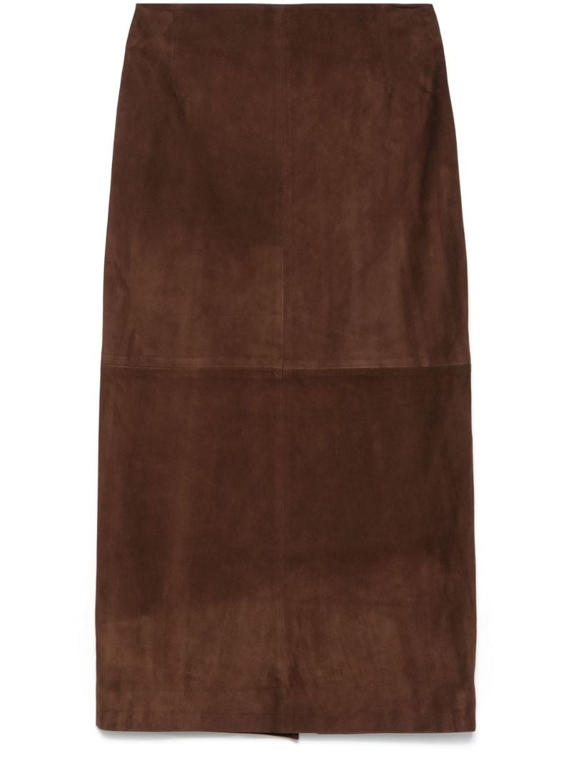 Suede Skirt
