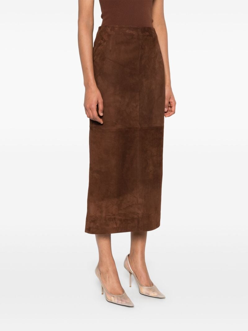 Suede Skirt