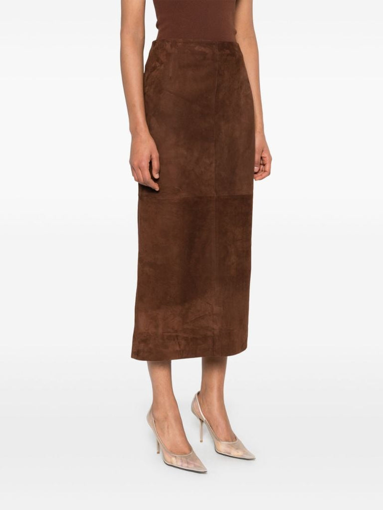 Suede Skirt