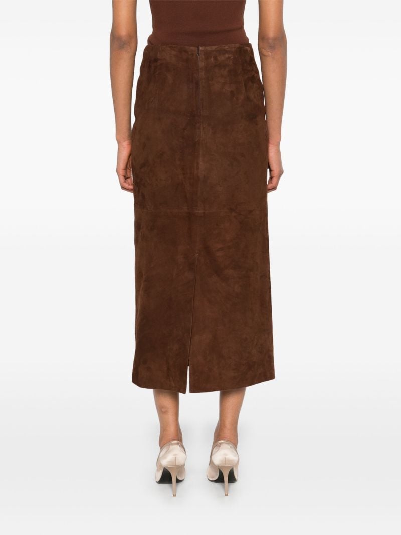 Suede Skirt