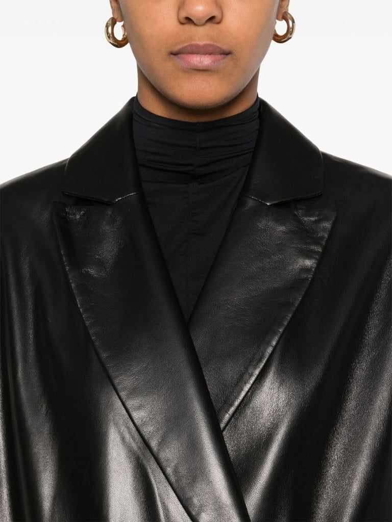Leather Coat