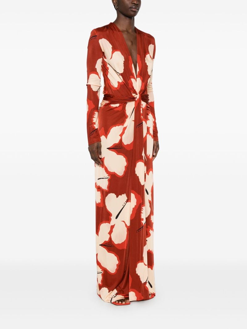 Coral Marino Maxi Dress