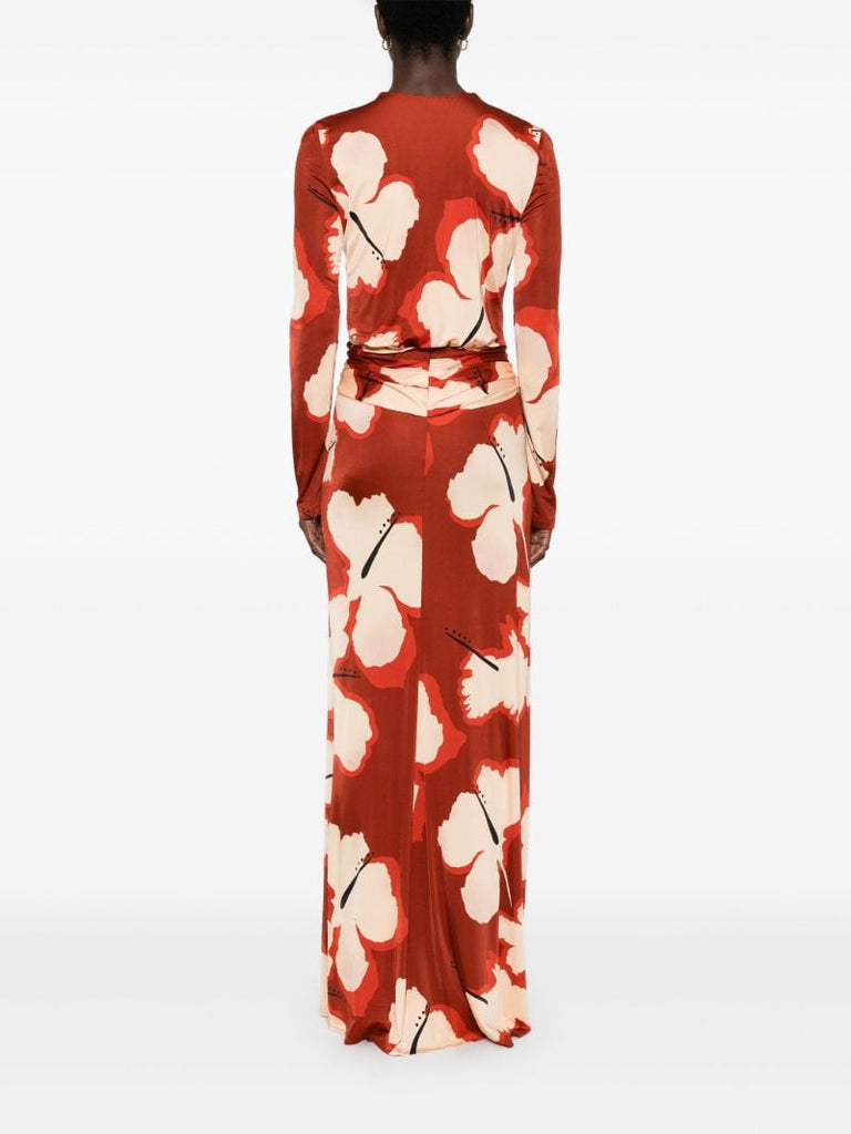 Coral Marino Maxi Dress