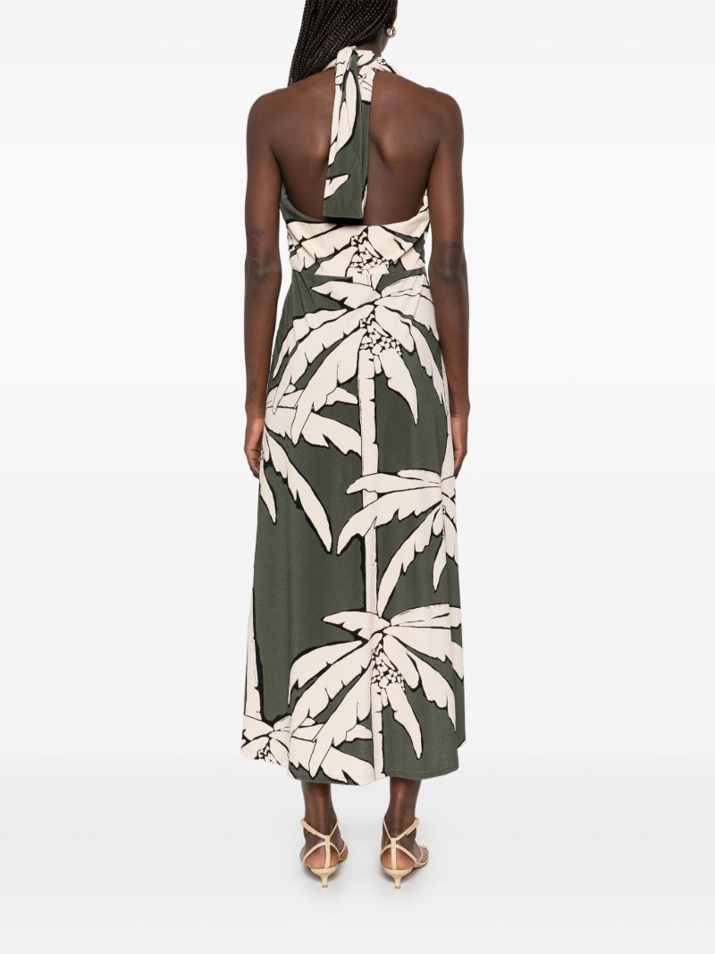 Green Oceanic Mantra Dress