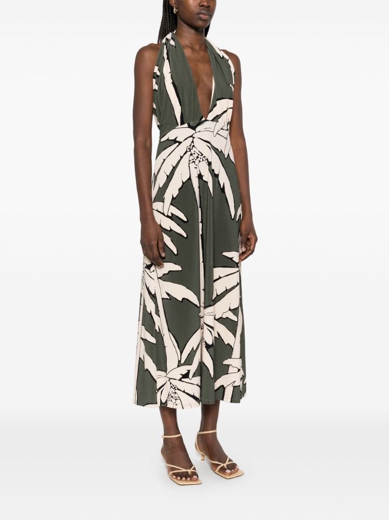 Green Oceanic Mantra Dress