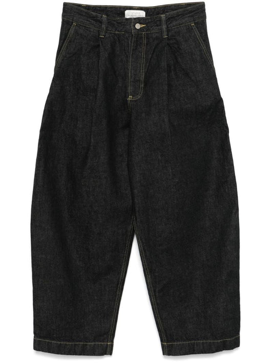 Black Wide-leg Jeans