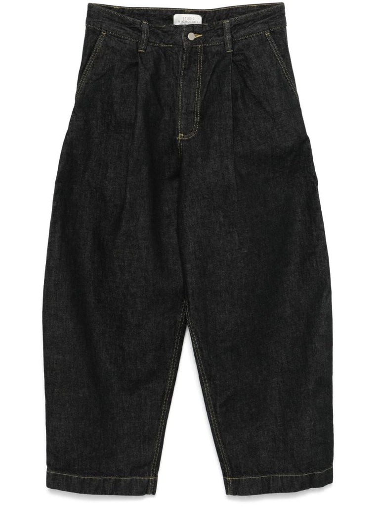 Black Wide-leg Jeans