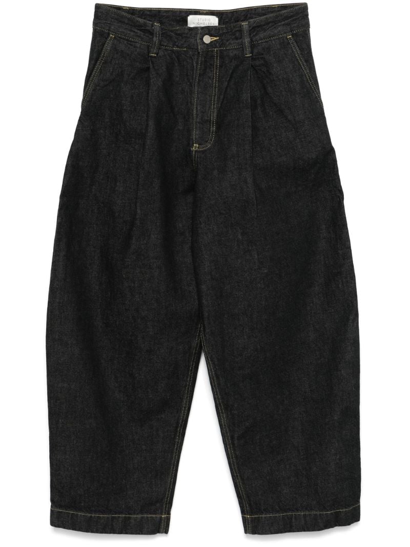 Black Wide-leg Jeans