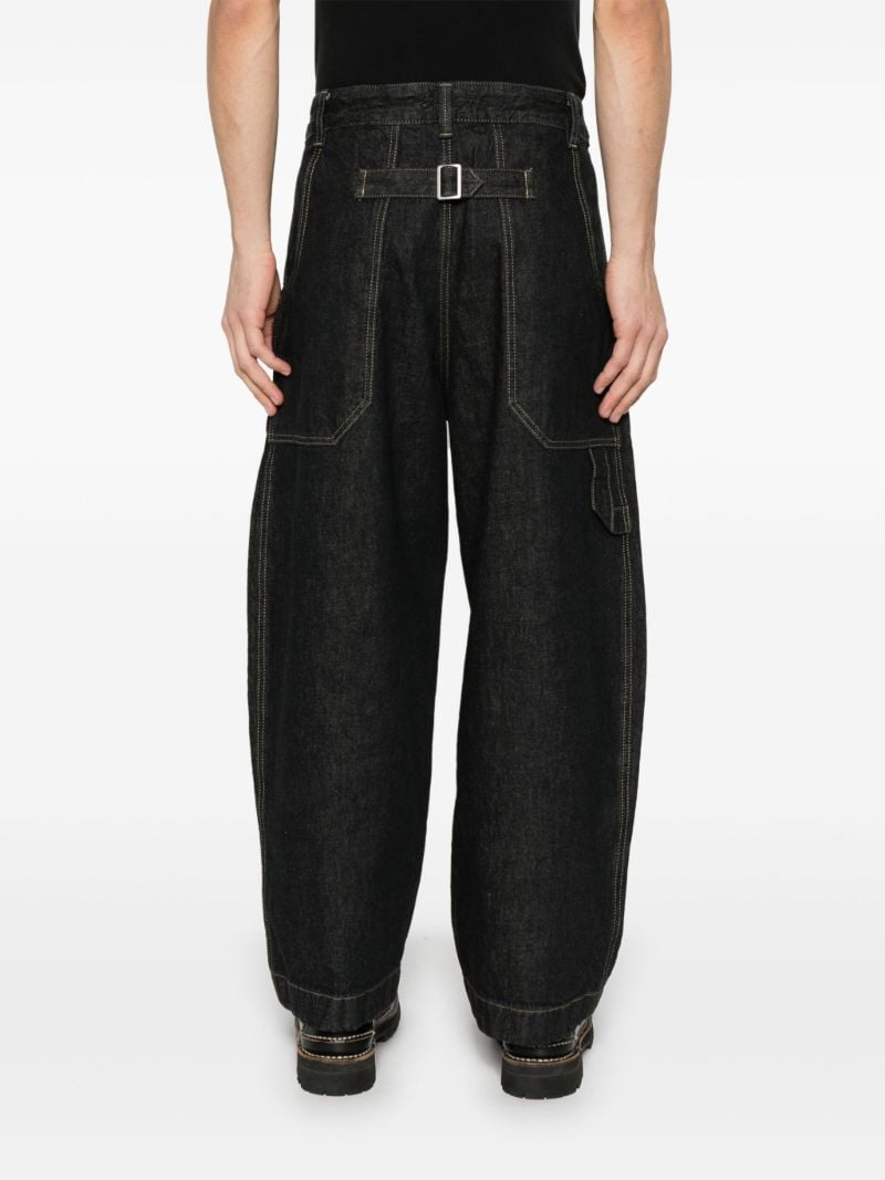 Black Wide-leg Jeans