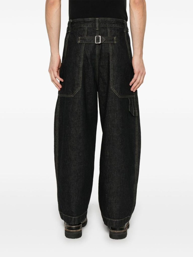 Black Wide-leg Jeans