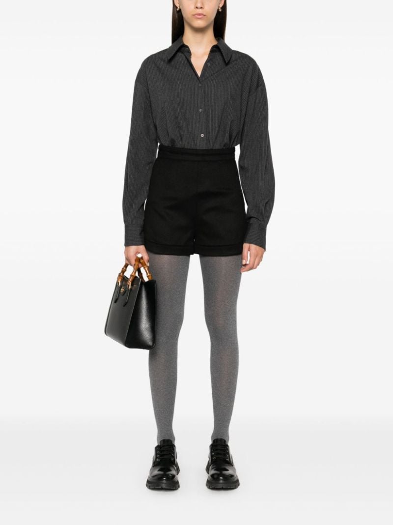 High-waist Mini Shorts