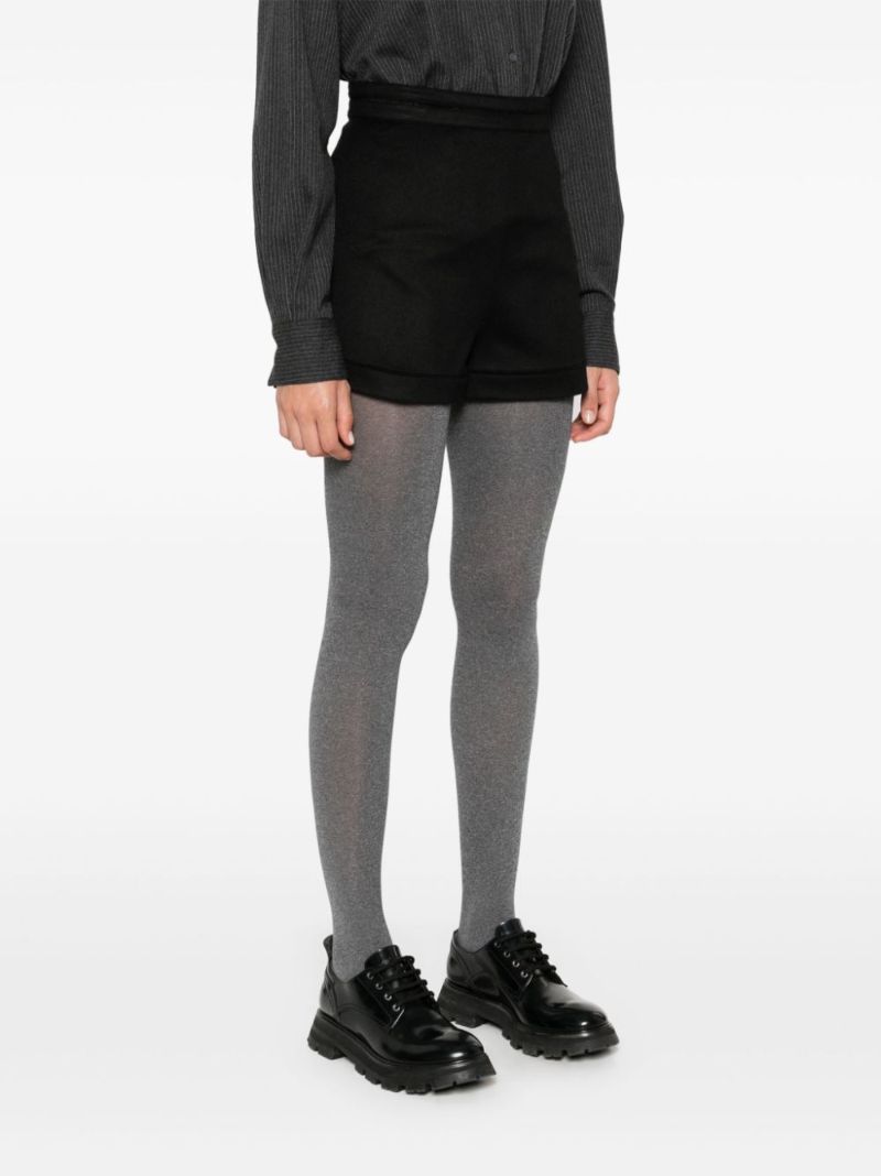High-waist Mini Shorts