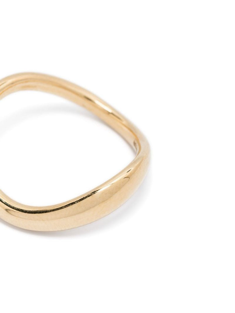 18kt Yellow Gold the Delia Plain Ring